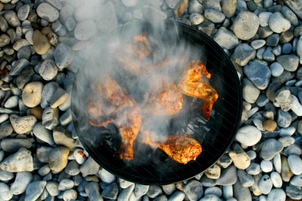 Healthy cooking preparation demonstration